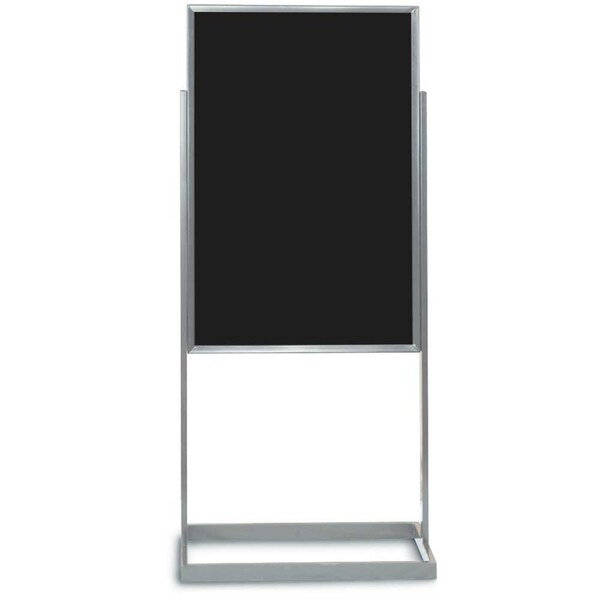 Sliding Door Indoor Enclosed Corkboard, 4